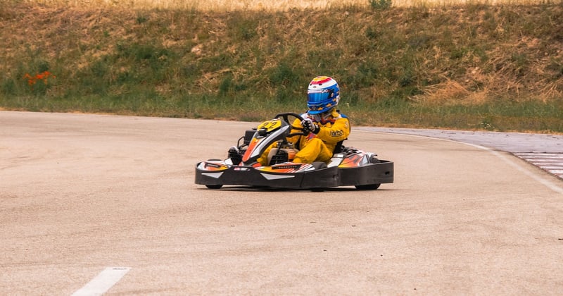 Préparer le trajet jusqu'au circuit de karting